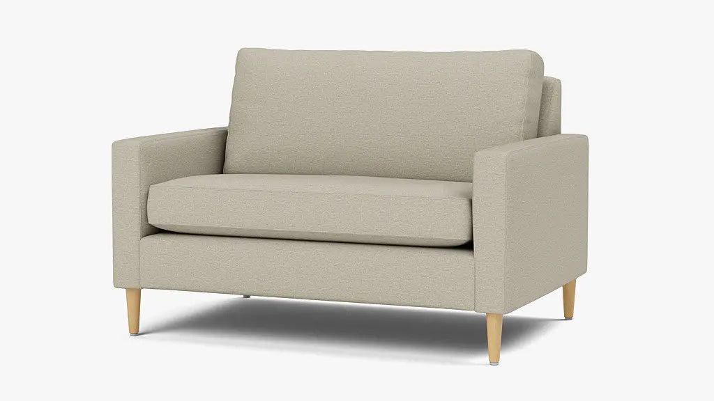 Sleek Lounge Chair and a Half